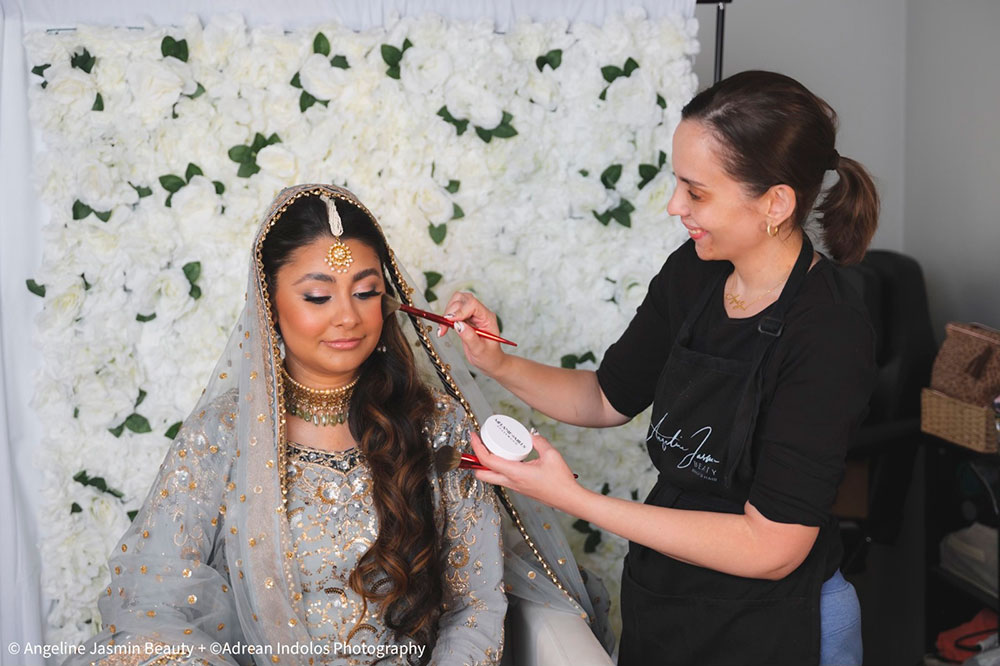 Bridal makeup and hair artist - Angeline Jasmine